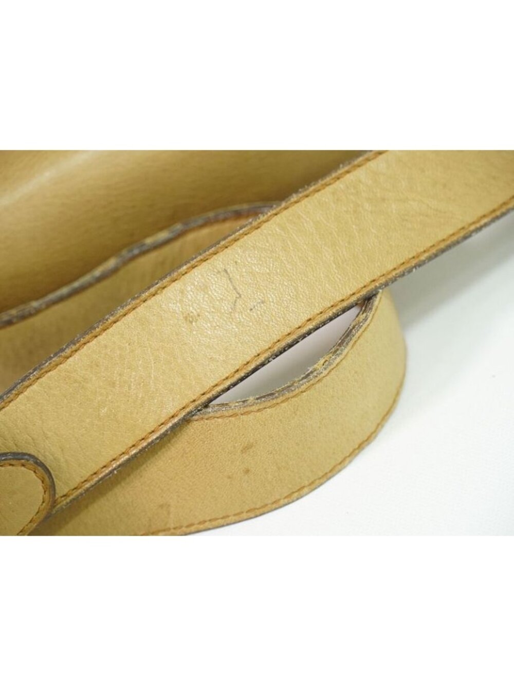 Celine Leather Shoulder Bag Beige - Picture 5 of 9